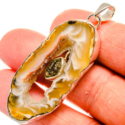 Occo Geode Pendants handcrafted by Ana Silver Co - PD24223