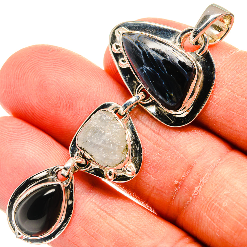 Pietersite Pendants handcrafted by Ana Silver Co - PD24233