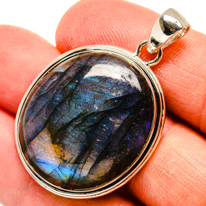 Labradorite Pendants handcrafted by Ana Silver Co - PD24238