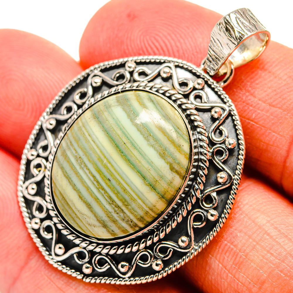 Ocean Jasper Pendants handcrafted by Ana Silver Co - PD24247