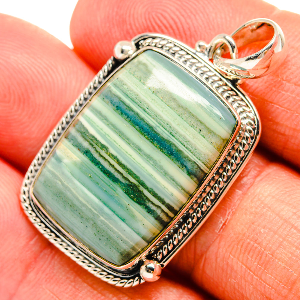 Ocean Jasper Pendants handcrafted by Ana Silver Co - PD24250