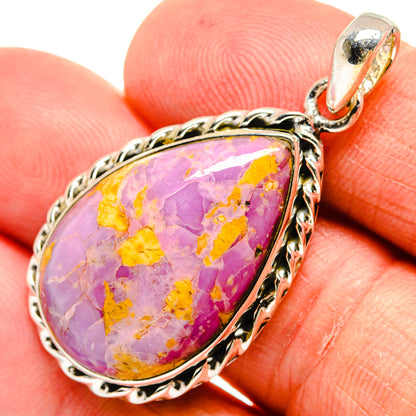 Phosphosiderite Pendants handcrafted by Ana Silver Co - PD24261