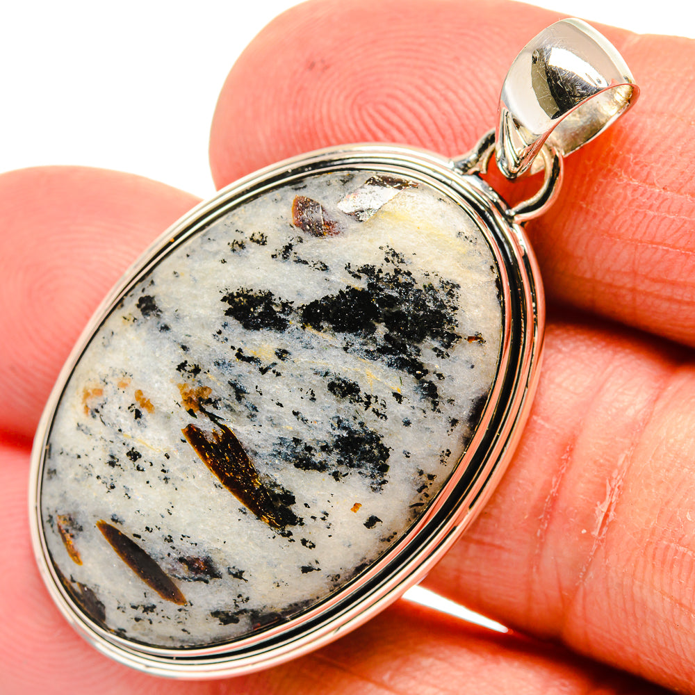Astrophyllite Pendants handcrafted by Ana Silver Co - PD24277