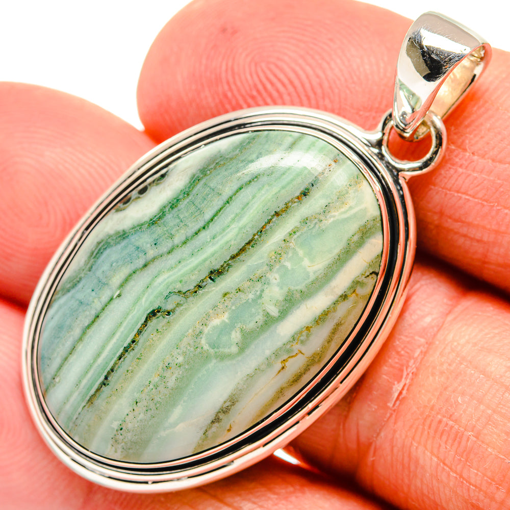 Ocean Jasper Pendants handcrafted by Ana Silver Co - PD24279