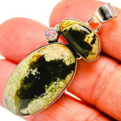 Rainforest Opal Pendants handcrafted by Ana Silver Co - PD24283