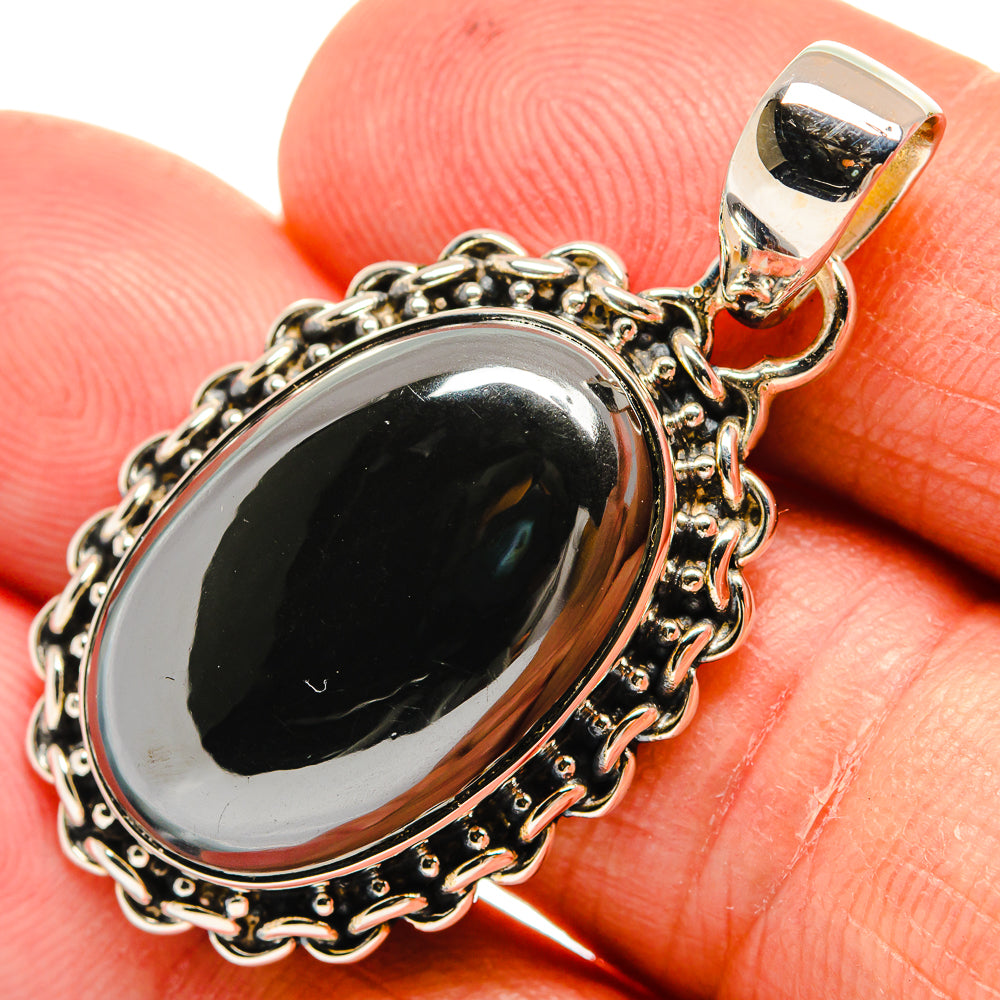 Hematite Pendants handcrafted by Ana Silver Co - PD24286