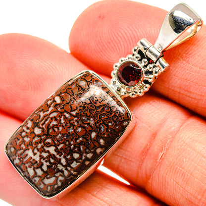 Dinosaur Bone Pendants handcrafted by Ana Silver Co - PD24291