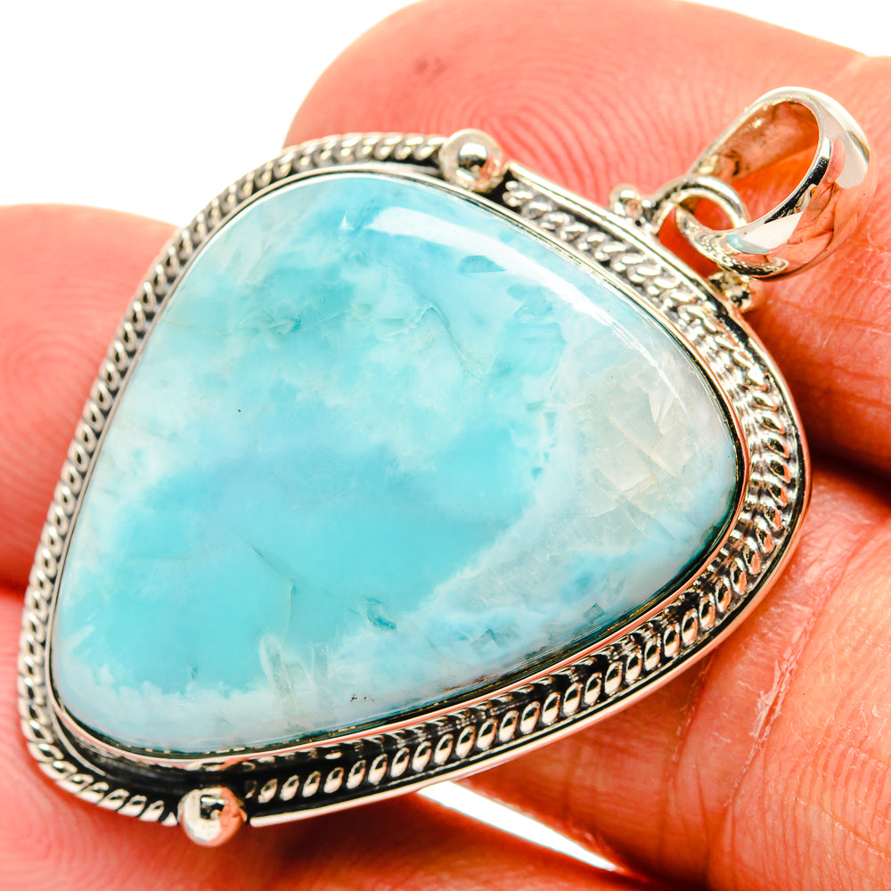 Larimar Pendants handcrafted by Ana Silver Co - PD24309