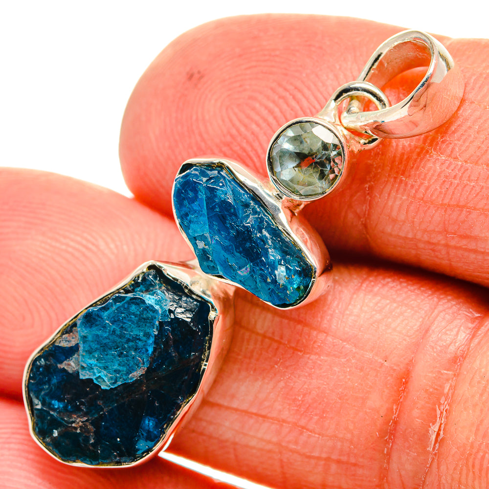 Apatite Pendants handcrafted by Ana Silver Co - PD24314