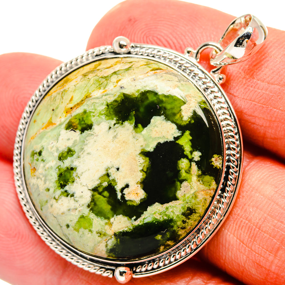 Rainforest Opal Pendants handcrafted by Ana Silver Co - PD24332
