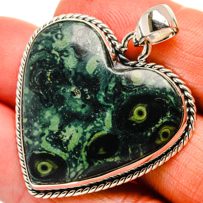 Galaxy Jasper Pendants handcrafted by Ana Silver Co - PD24339