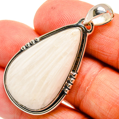 Scolecite Pendants handcrafted by Ana Silver Co - PD24359