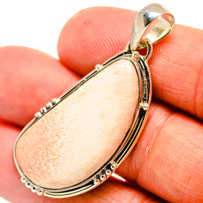Scolecite Pendants handcrafted by Ana Silver Co - PD24366