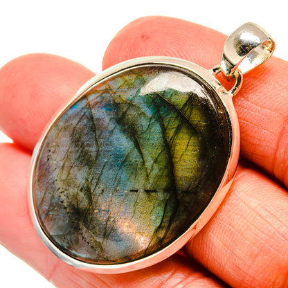 Labradorite Pendants handcrafted by Ana Silver Co - PD24378