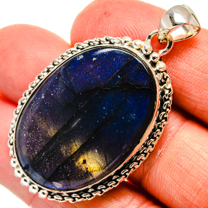 Labradorite Pendants handcrafted by Ana Silver Co - PD24379