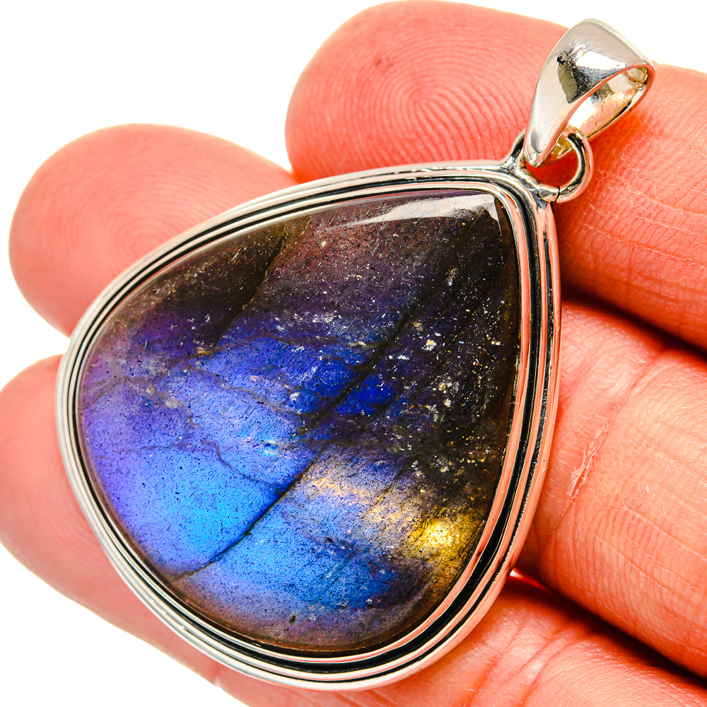 Labradorite Pendants handcrafted by Ana Silver Co - PD24380