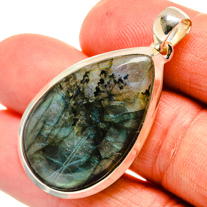 Labradorite Pendants handcrafted by Ana Silver Co - PD24381
