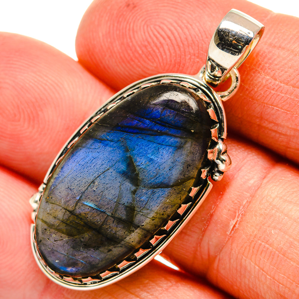 Labradorite Pendants handcrafted by Ana Silver Co - PD24386