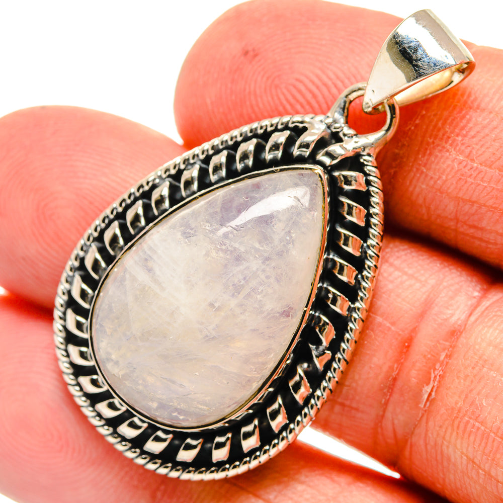 Rainbow Moonstone Pendants handcrafted by Ana Silver Co - PD24390