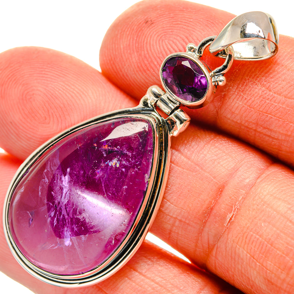 Amethyst Pendants handcrafted by Ana Silver Co - PD24395