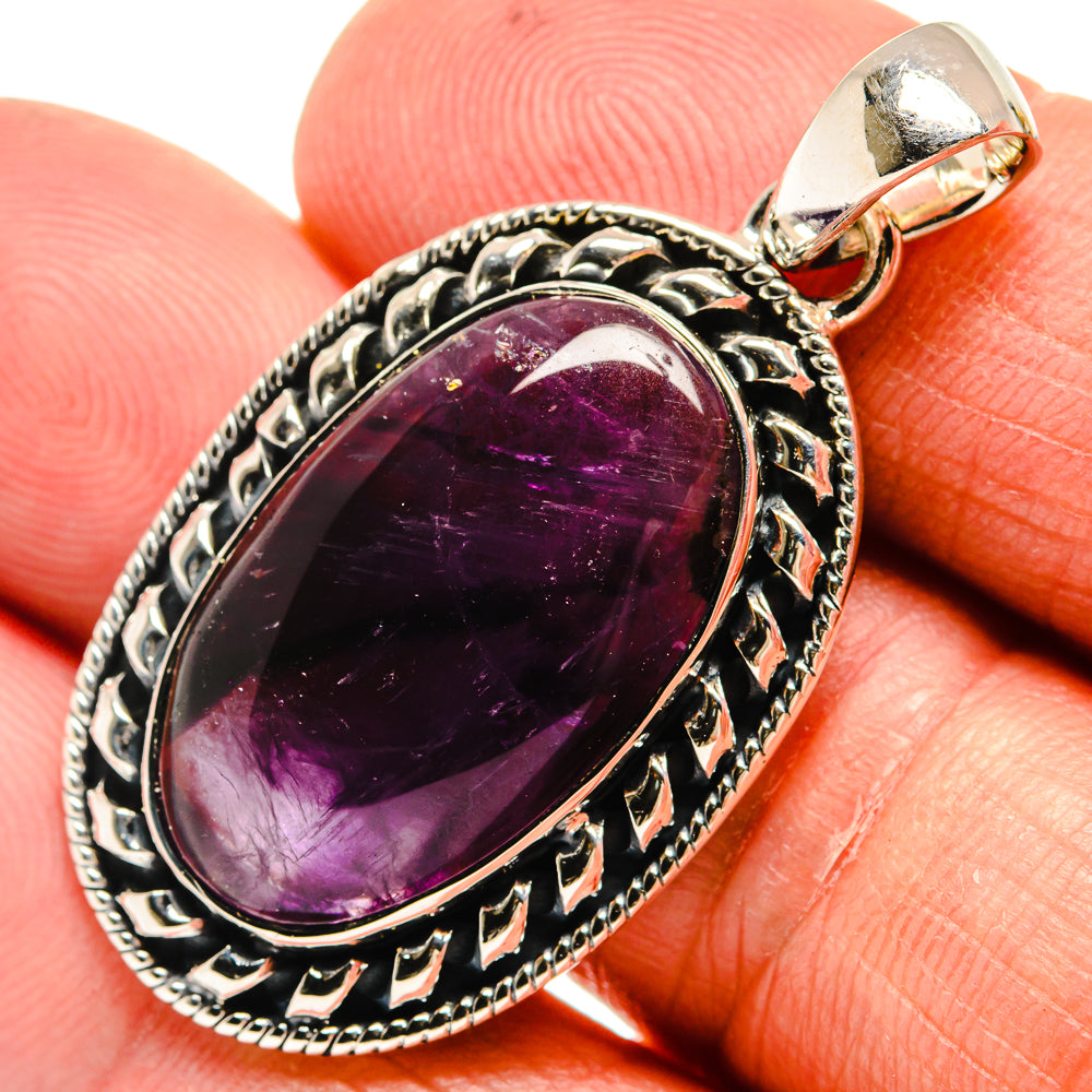 Star Amethyst Pendants handcrafted by Ana Silver Co - PD24397