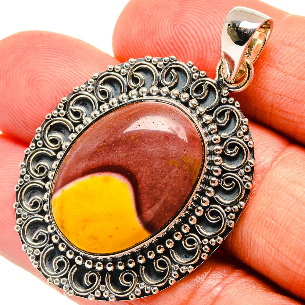 Mookaite Pendants handcrafted by Ana Silver Co - PD24412