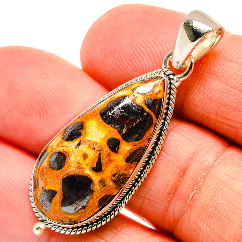 Bauxite Pendants handcrafted by Ana Silver Co - PD24432