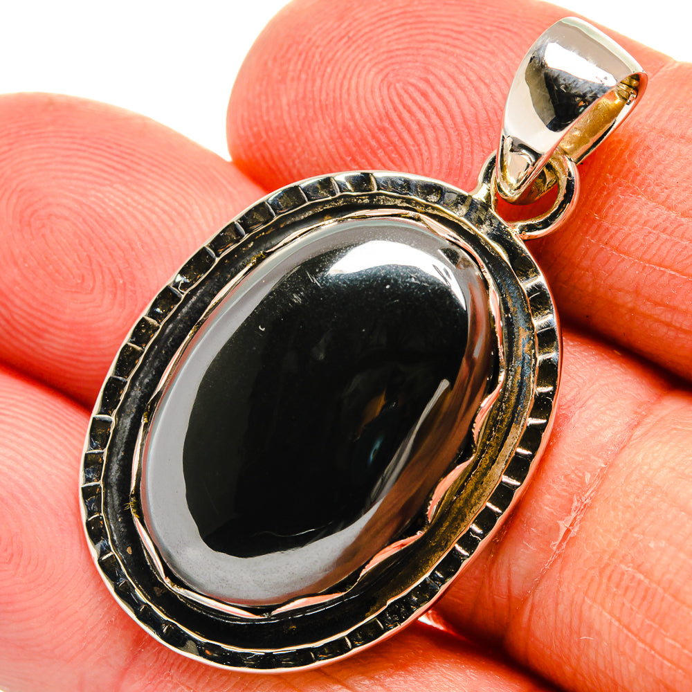 Hematite Pendants handcrafted by Ana Silver Co - PD24437