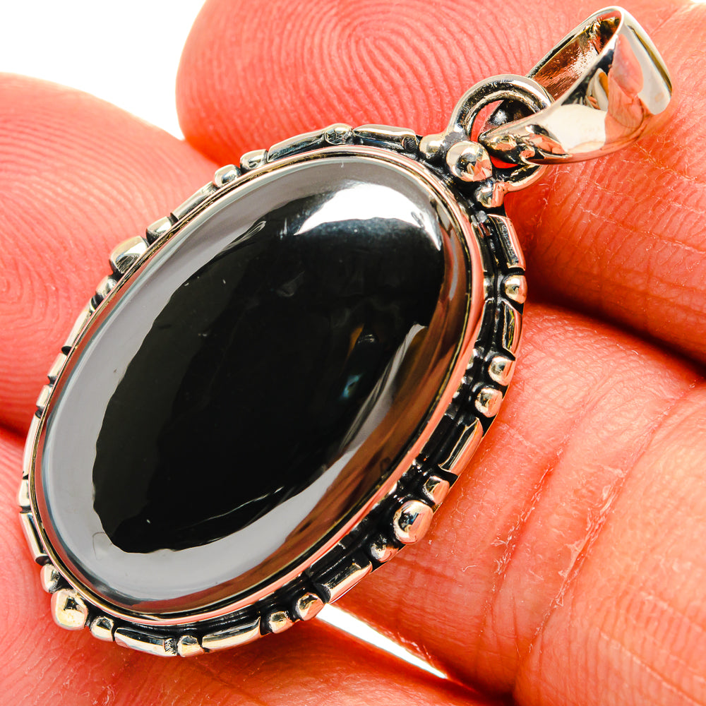 Hematite Pendants handcrafted by Ana Silver Co - PD24447