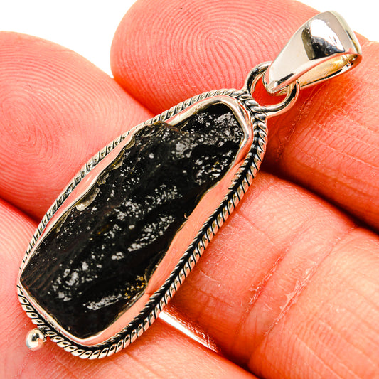 Tektite Pendants handcrafted by Ana Silver Co - PD24457