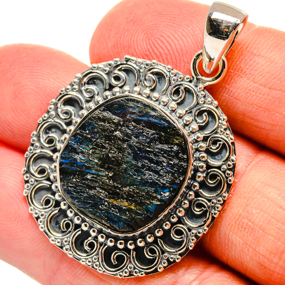Labradorite Pendants handcrafted by Ana Silver Co - PD24459