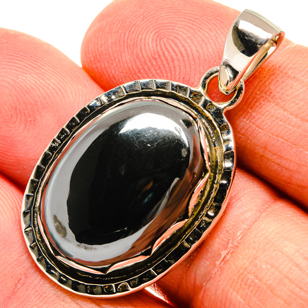 Hematite Pendants handcrafted by Ana Silver Co - PD24462