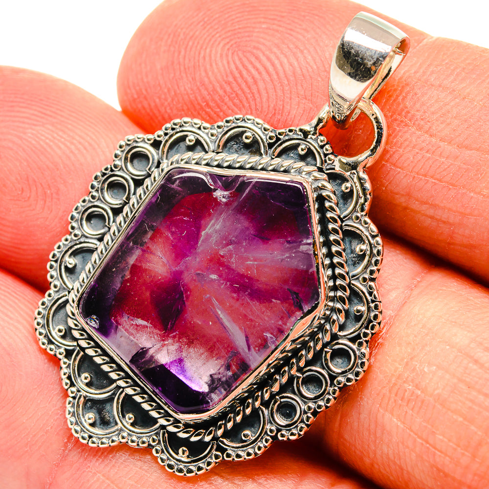 Star Amethyst Pendants handcrafted by Ana Silver Co - PD24463