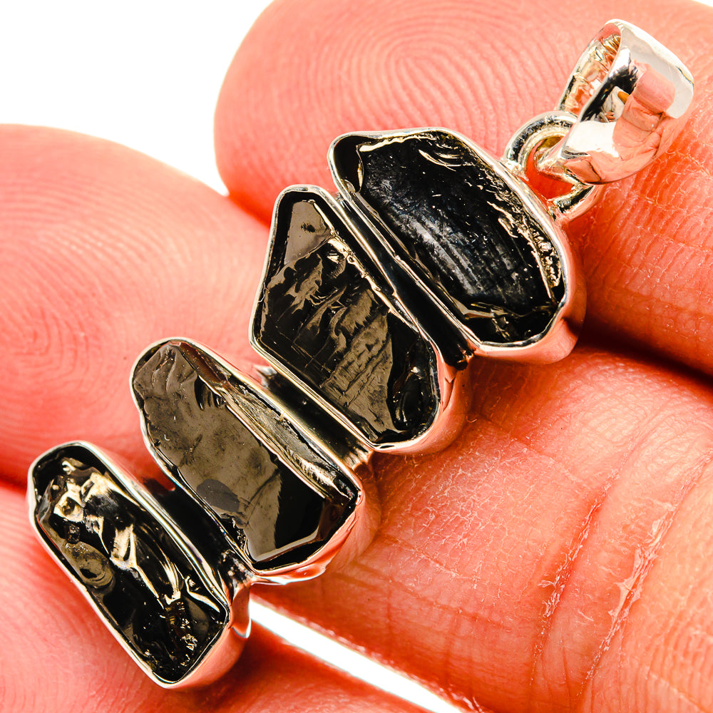 Shungite Pendants handcrafted by Ana Silver Co - PD24476