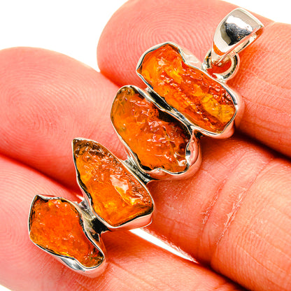 Citrine Pendants handcrafted by Ana Silver Co - PD24477