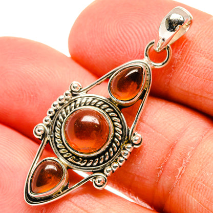 Carnelian Pendants handcrafted by Ana Silver Co - PD24480