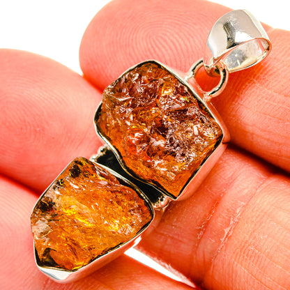 Citrine Pendants handcrafted by Ana Silver Co - PD24481
