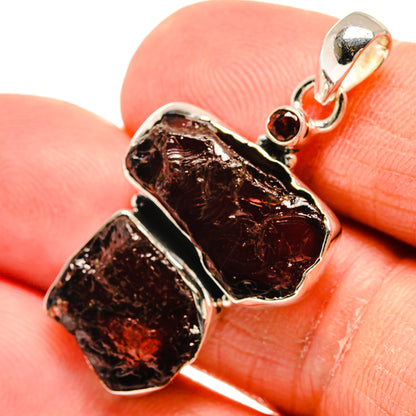 Garnet Pendants handcrafted by Ana Silver Co - PD24491