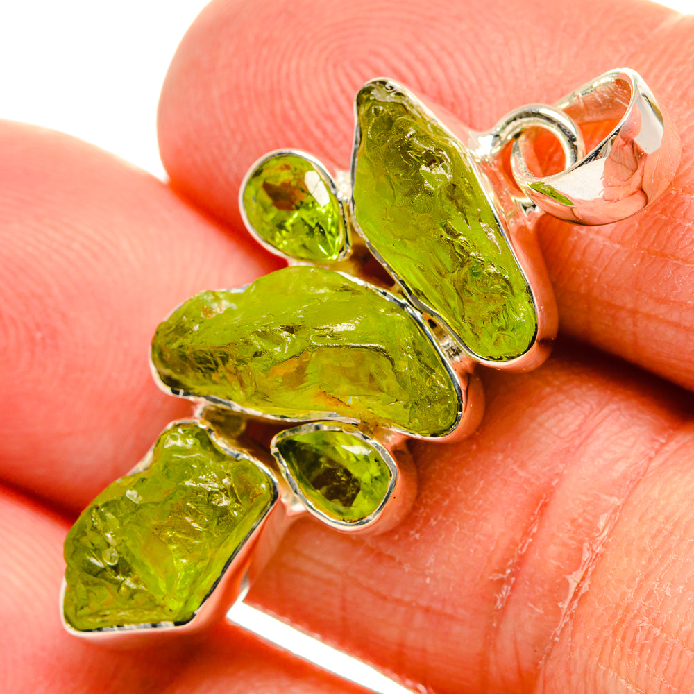 Peridot Pendants handcrafted by Ana Silver Co - PD24494