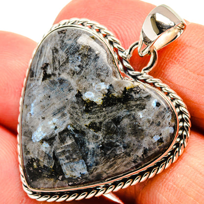 Larvikite Pendants handcrafted by Ana Silver Co - PD24503