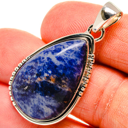 Sodalite Pendants handcrafted by Ana Silver Co - PD24510