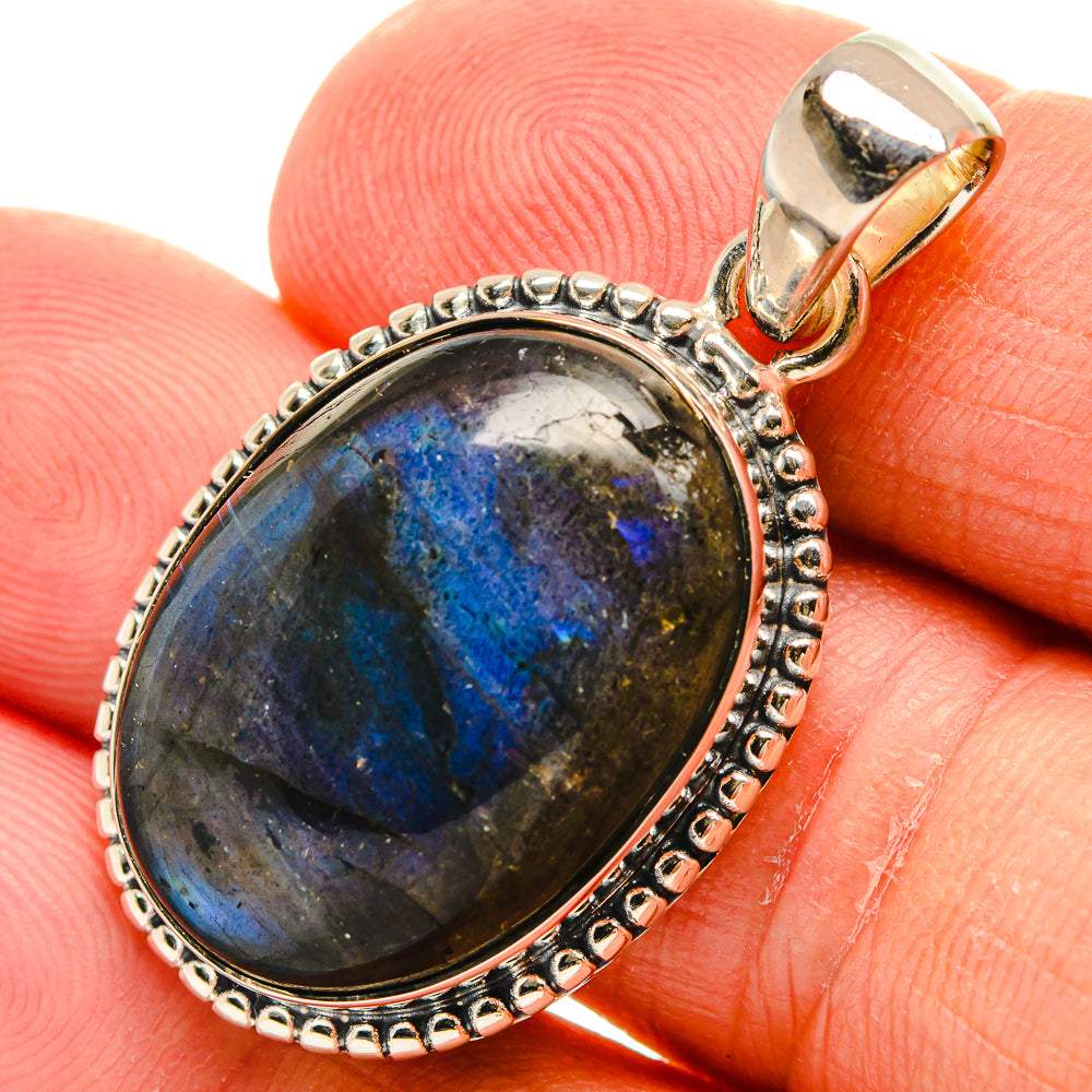 Labradorite Pendants handcrafted by Ana Silver Co - PD24529