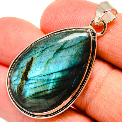 Labradorite Pendants handcrafted by Ana Silver Co - PD24531