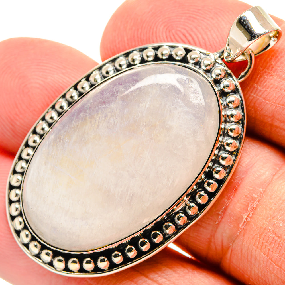 Rainbow Moonstone Pendants handcrafted by Ana Silver Co - PD24532
