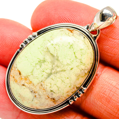 Lemon Chrysoprase Pendants handcrafted by Ana Silver Co - PD24542