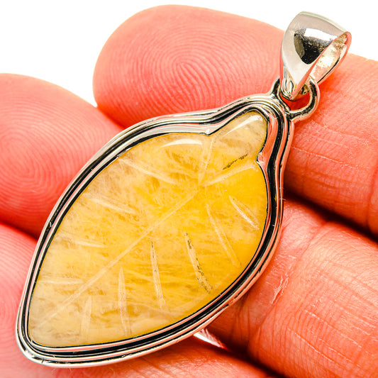 Scolecite Pendants handcrafted by Ana Silver Co - PD24575