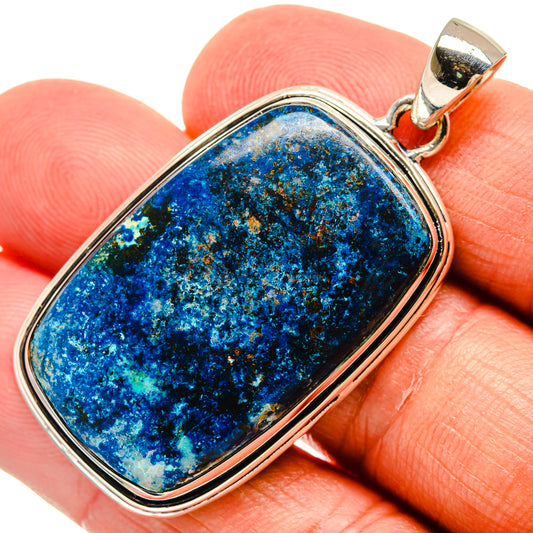 Azurite Pendants handcrafted by Ana Silver Co - PD24580