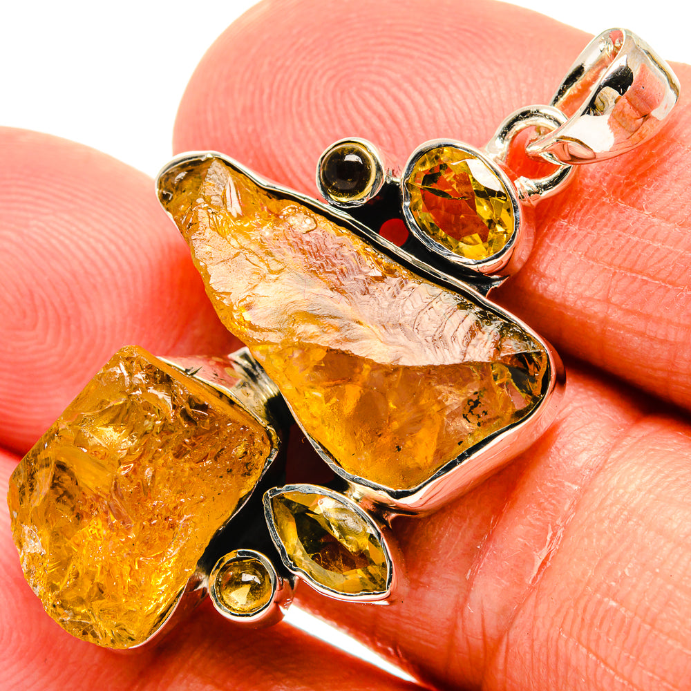 Citrine Pendants handcrafted by Ana Silver Co - PD24592