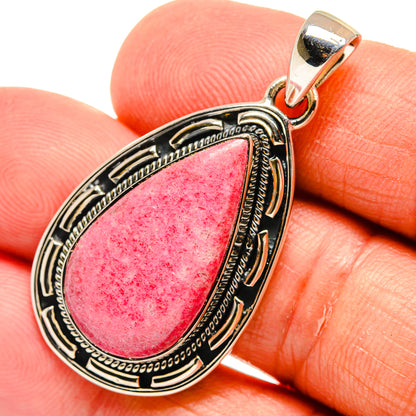 Rhodochrosite Pendants handcrafted by Ana Silver Co - PD24599