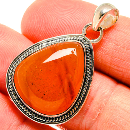 Carnelian Pendants handcrafted by Ana Silver Co - PD24613